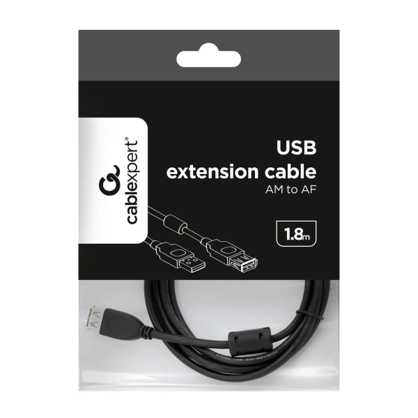 Купити Кабель-подовжувач Cablexpert CCF-USB2-AMAF-6, 1.8 м - фото 4
