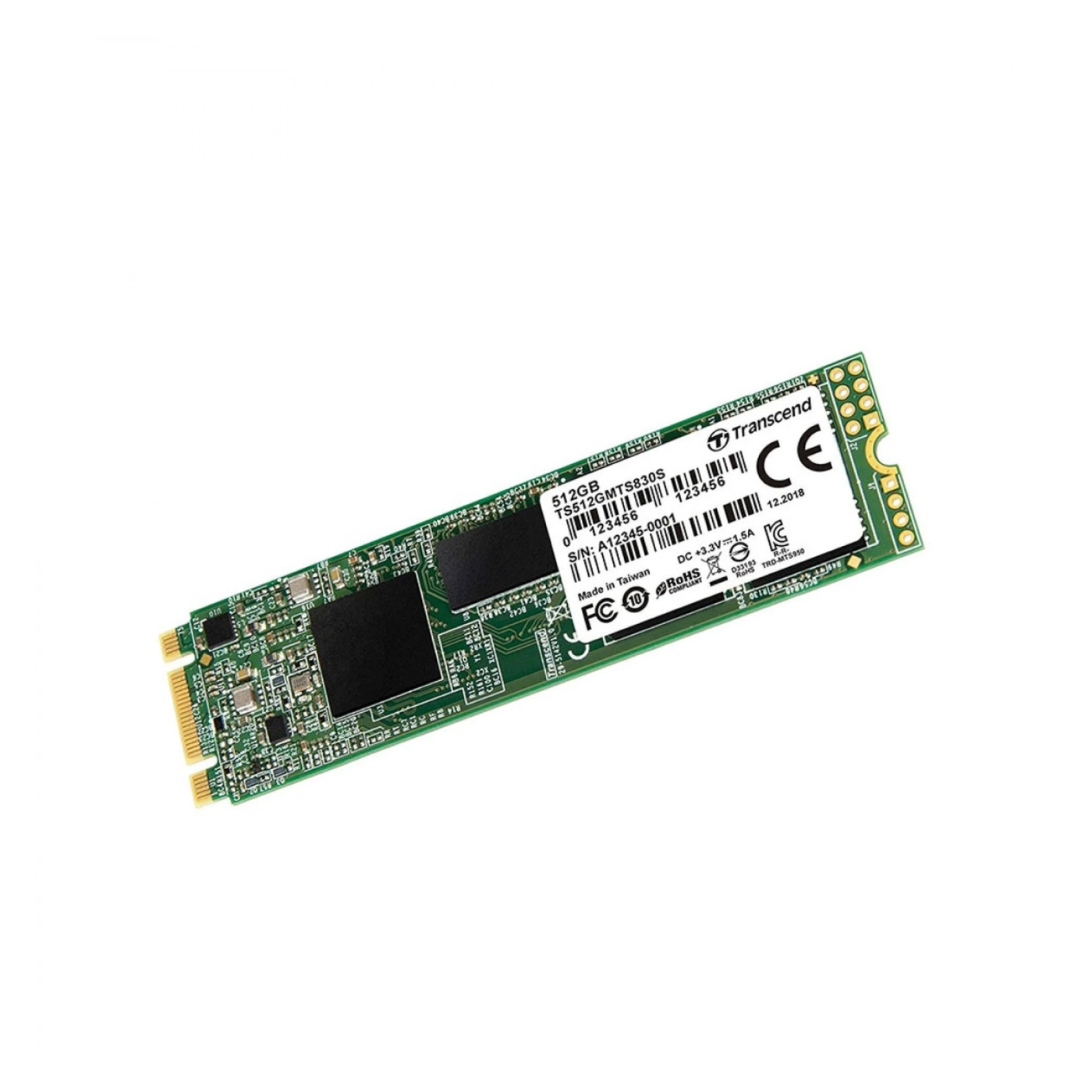 Купити SSD диск Transcend 512GB M.2 SATA 2280 (TS512GMTS830S) - фото 2