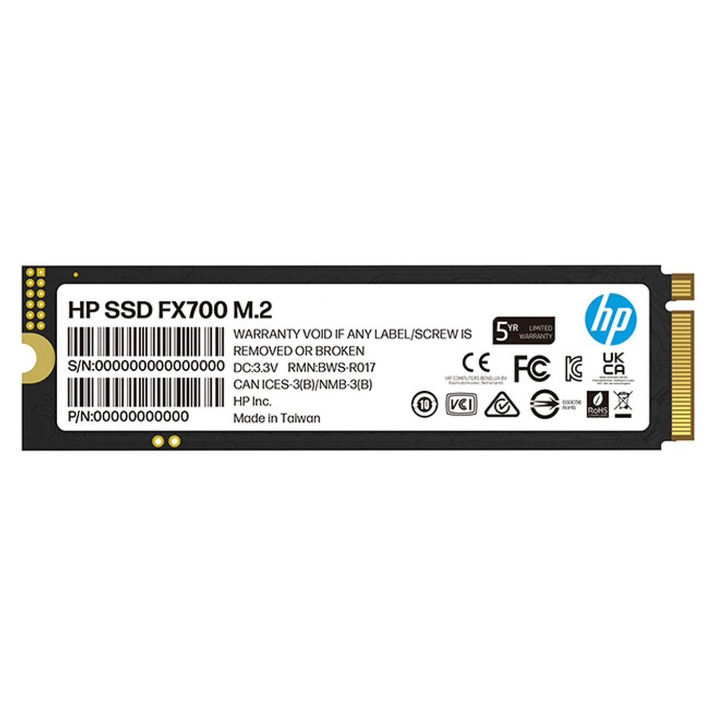 Купити SSD диск HP FX700 4TB m.2 NVMe (8U2N7AA) - фото 1
