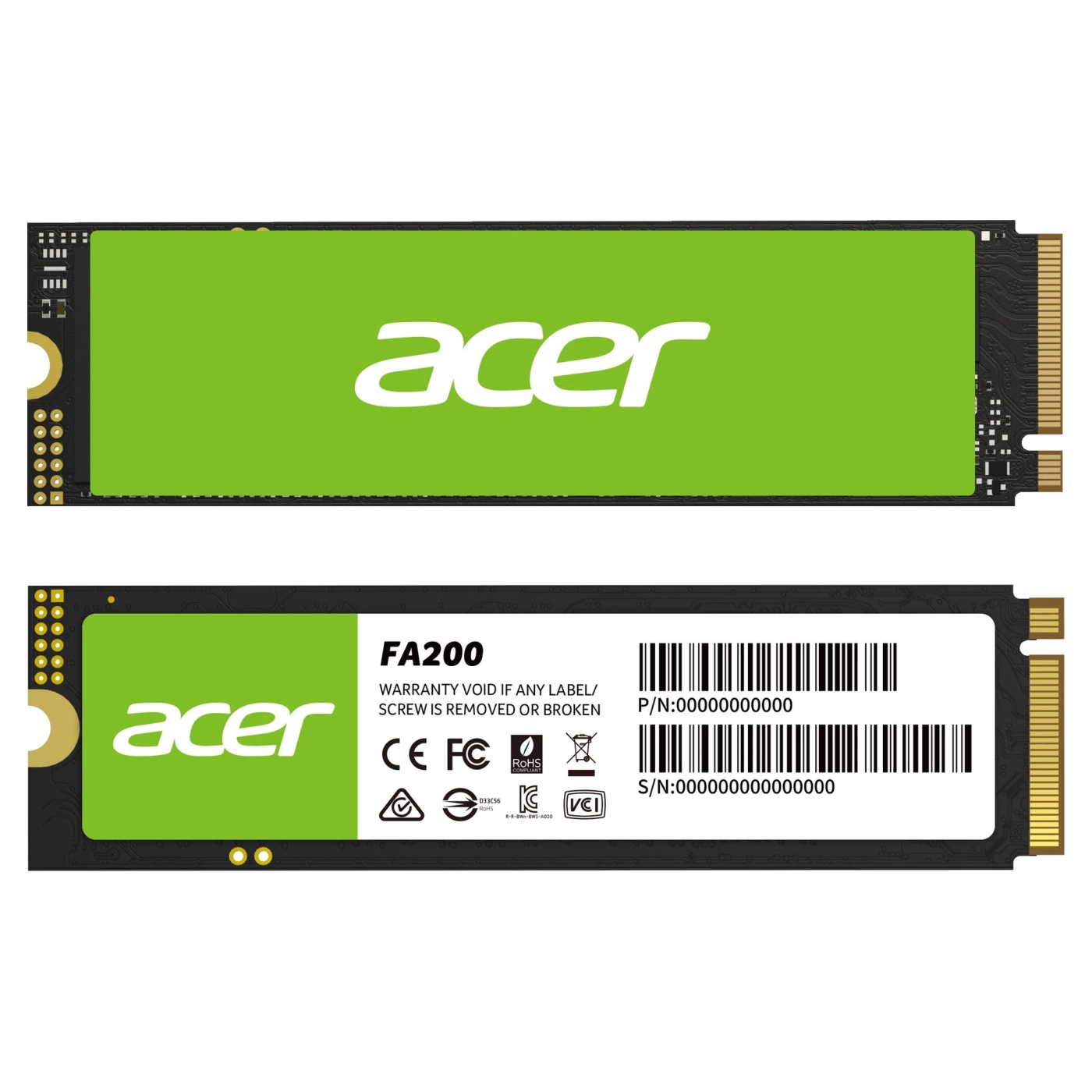 Купити SSD диск Acer FA200 2TB M.2 2280 PCI Express 4.0 x4 (BL.9BWWA.125) - фото 4