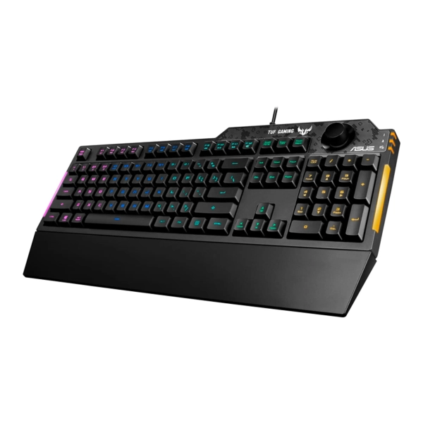Купити Клавіатура ASUS TUF Gaming RGB Black (90MP01X0-BKMA00) - фото 2