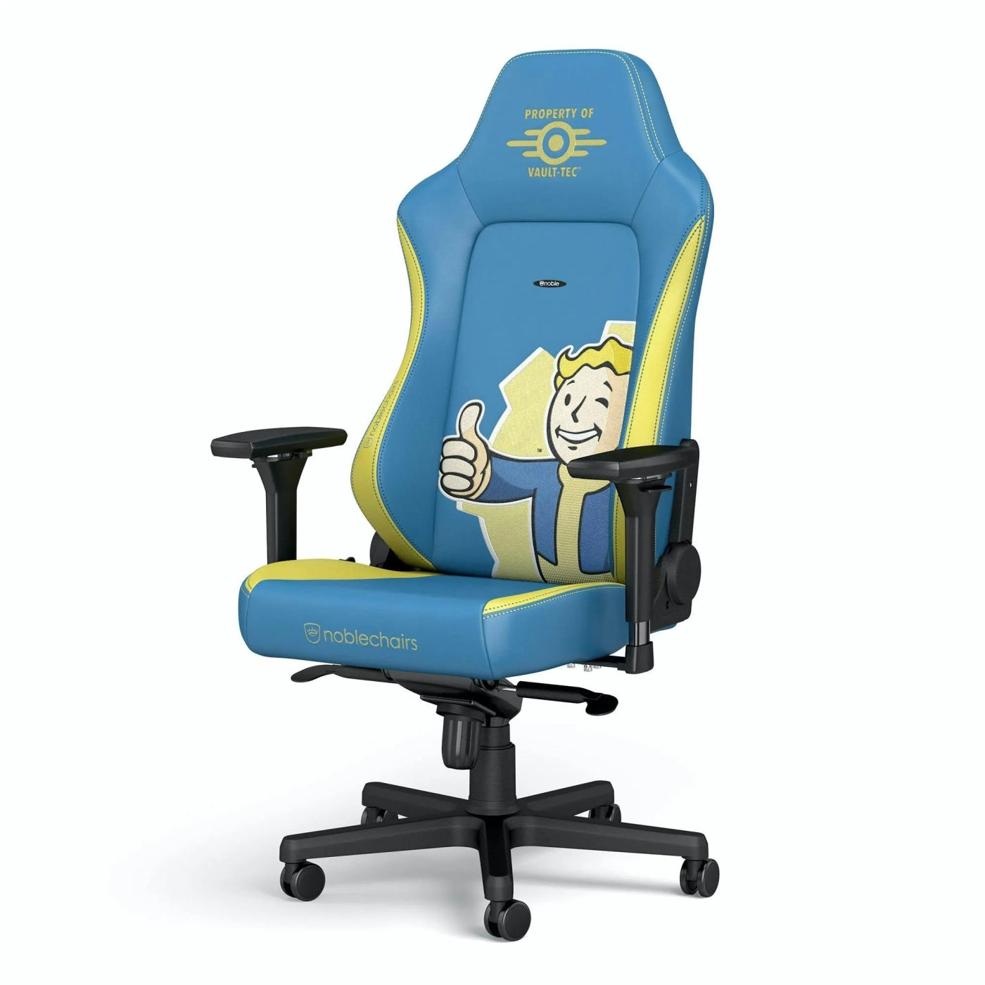 Купить Кресло для геймеров Noblechairs Hero Series Fallout Vault Tec Edition (NBL-HRO-PU-FVT) - фото 2