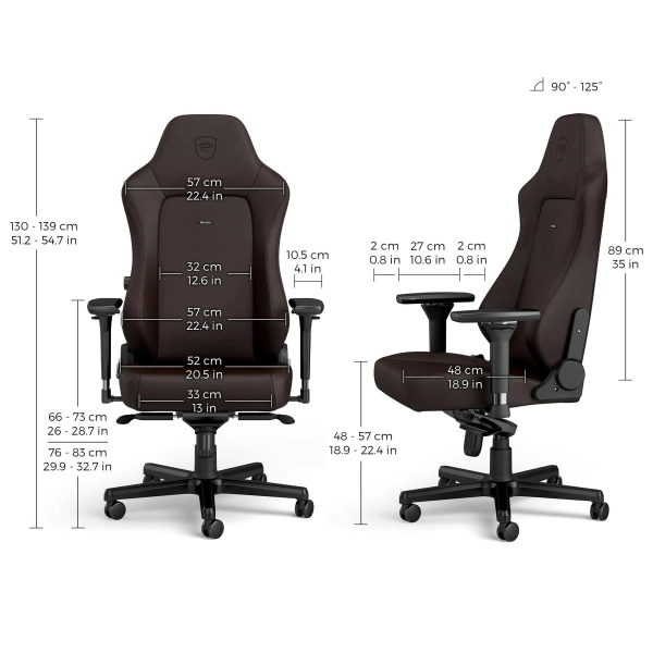 Купити Крісло для геймерів Noblechairs Hero Java Edition (NBL-HRO-PU-JED) - фото 6