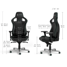 Купить Кресло для геймеров Noblechairs Epic Mercedes-AMG F1 Team (NBL-EPC-PU-MPF) - фото 9