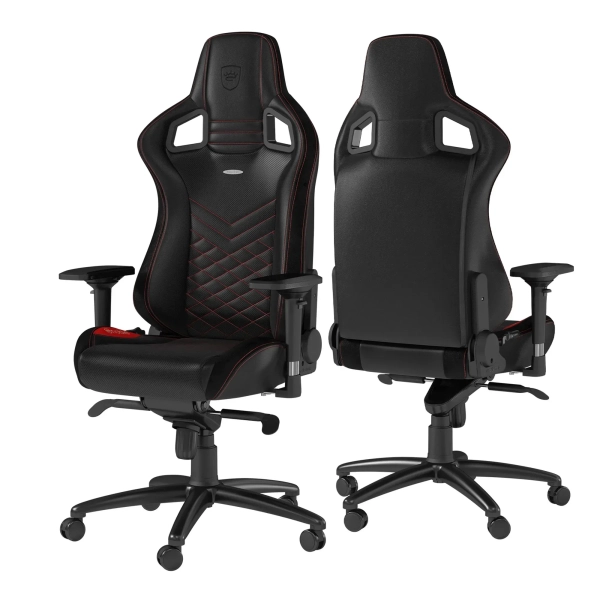 Купити Крісло для геймерів Noblechairs Epic PU leather black/red (NBL-PU-RED-002) - фото 4