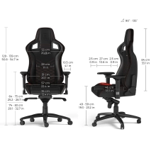 Купити Крісло для геймерів Noblechairs Epic PU leather black/red (NBL-PU-RED-002) - фото 12