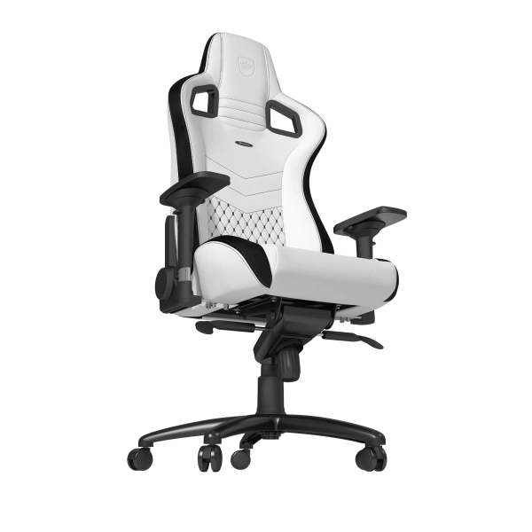 Купити Крісло для геймерів Noblechairs Epic PU leather white/black (NBL-PU-WHT-001) - фото 2