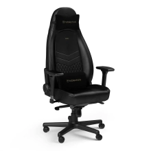Купити Крісло для геймерів Noblechairs Icon real leather black (NBL-ICN-RL-BLA) - фото 1