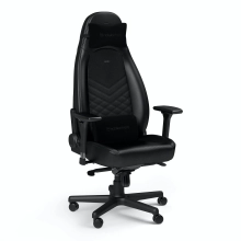 Купить Кресло для геймеров Noblechairs Icon Black (NBL-ICN-PU-BLA) - фото 1