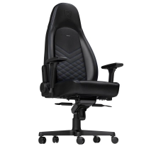 Купити Крісло для геймерів Noblechairs Icon PU leather black/blue (NBL-ICN-PU-BBL) - фото 1