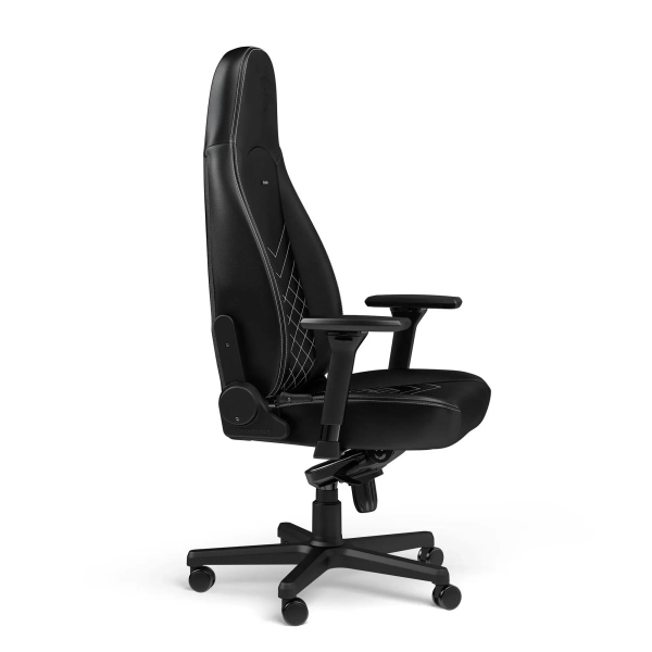 Купить Кресло для геймеров Noblechairs Icon PU leather black/platinum white (NBL-ICN-PU-BPW) - фото 5