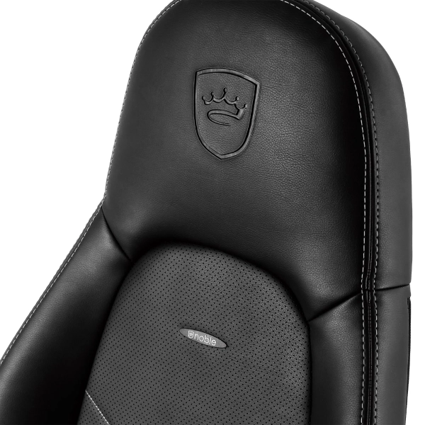 Купить Кресло для геймеров Noblechairs Icon PU leather black/platinum white (NBL-ICN-PU-BPW) - фото 8