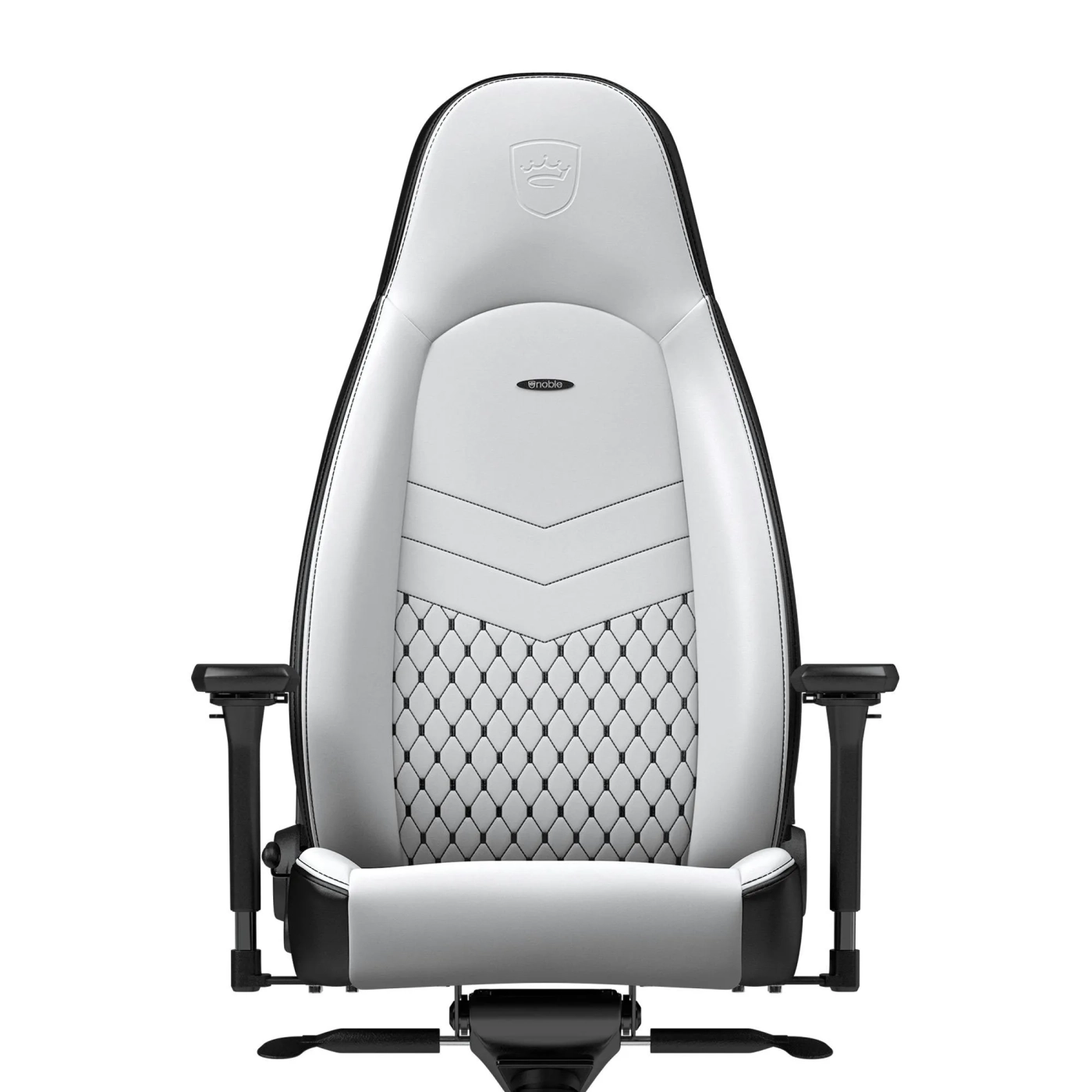 Купити Крісло для геймерів Noblechairs Icon PU leather white/black (NBL-ICN-PU-WBK) - фото 6