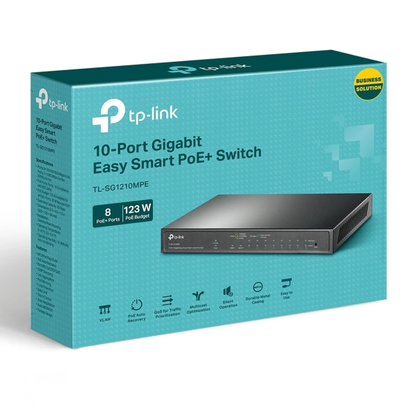 Купити Комутатор TP-Link TL-SG1210MPE - фото 4