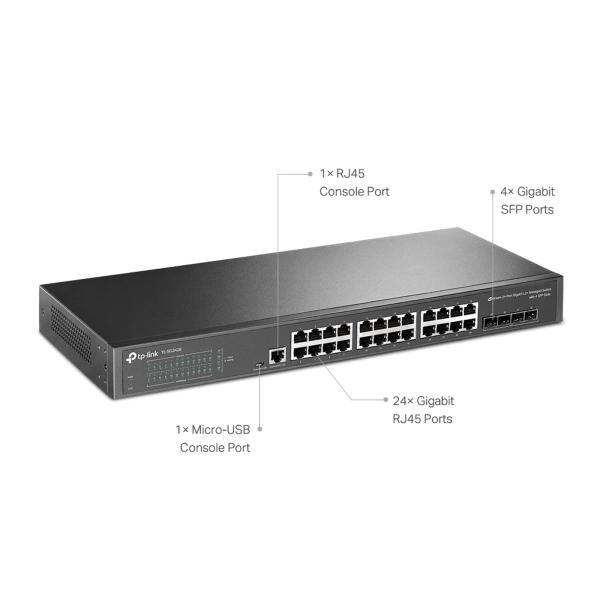 Купить Коммутатор TP-Link TL-SG3428 - фото 3