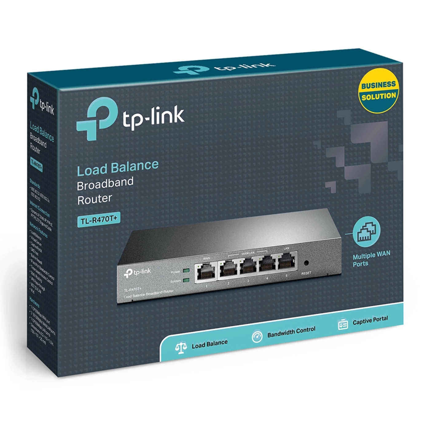 Купити Маршрутизатор TP-LINK TL-R470T+ - фото 3