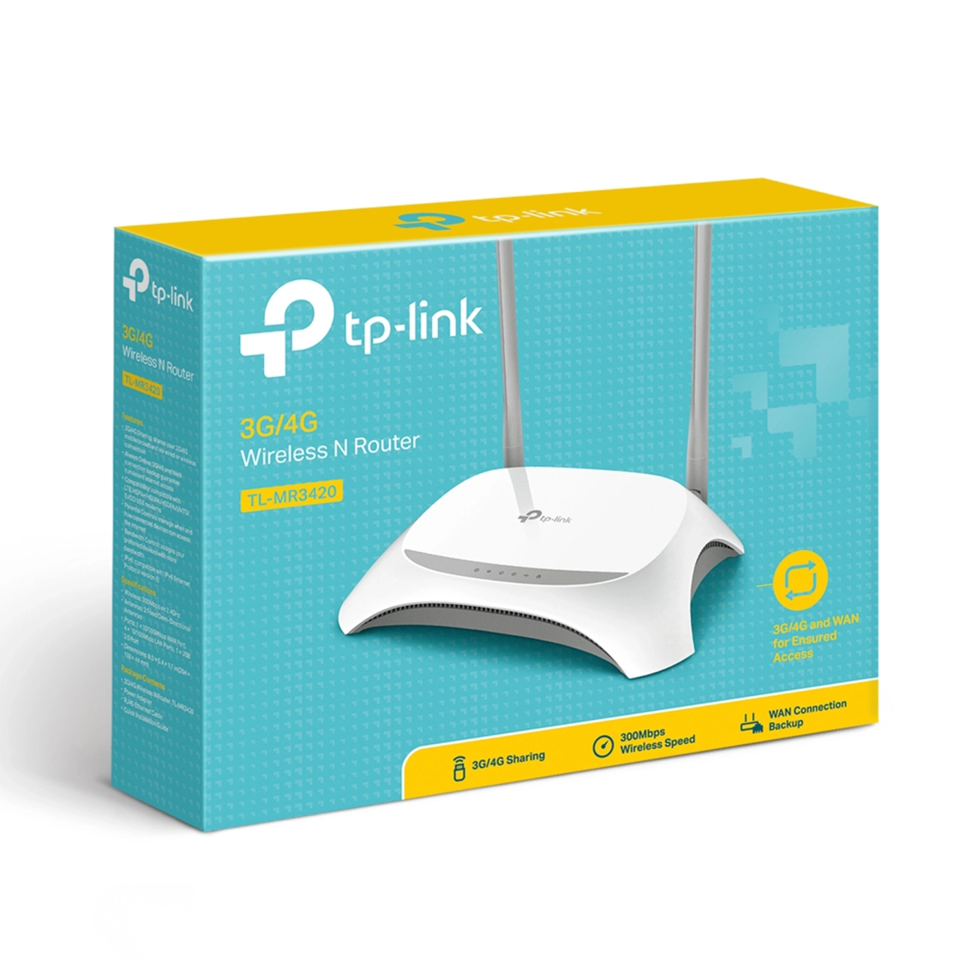 Купити Маршрутизатор TP-LINK TL-MR3420 - фото 8