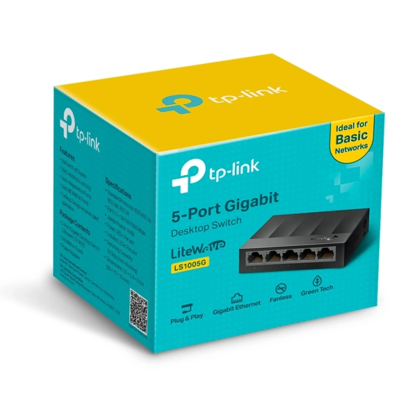 Купити Комутатор TP-LINK LS1005G - фото 3