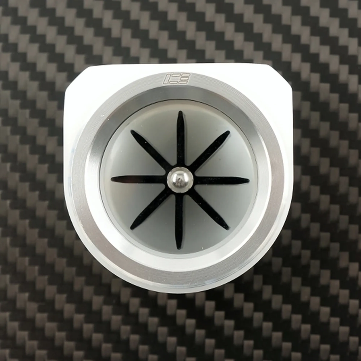 Купити Індикатор потоку IceManCooler Glass Flow Meter White Acetal IAC-FM-R3-WH) - фото 2
