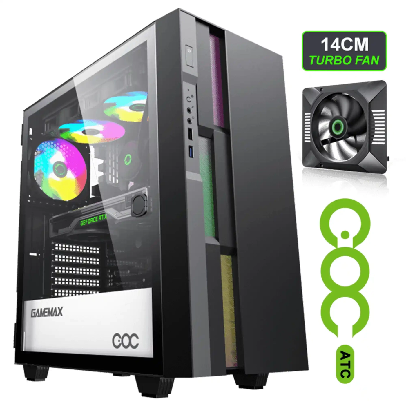 Купити Корпус Gamemax BrufenC3 BG - фото 2