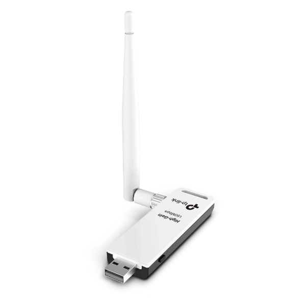 Купить WiFi-адаптер TP-LINK TL-WN722N 802.11n, 2.4 ГГц, N150, USB 2.0 - фото 2