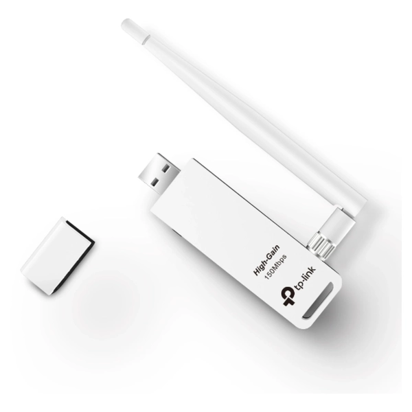 Купить WiFi-адаптер TP-LINK TL-WN722N 802.11n, 2.4 ГГц, N150, USB 2.0 - фото 3