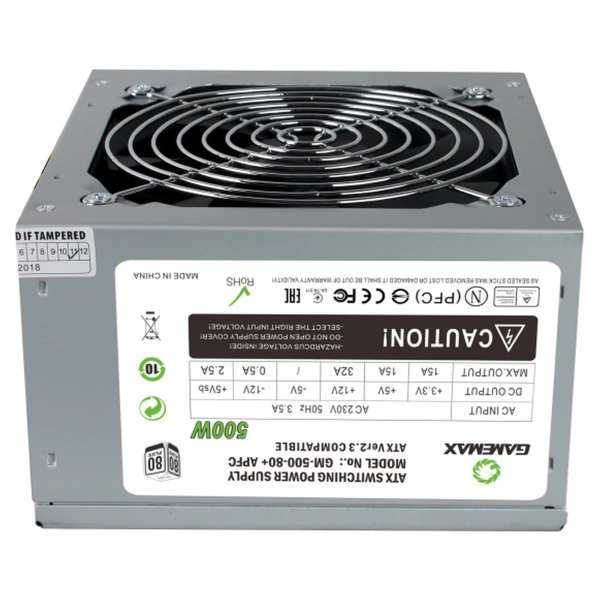 Купити Блок живлення GameMax GM-500 80+ APFC - фото 1