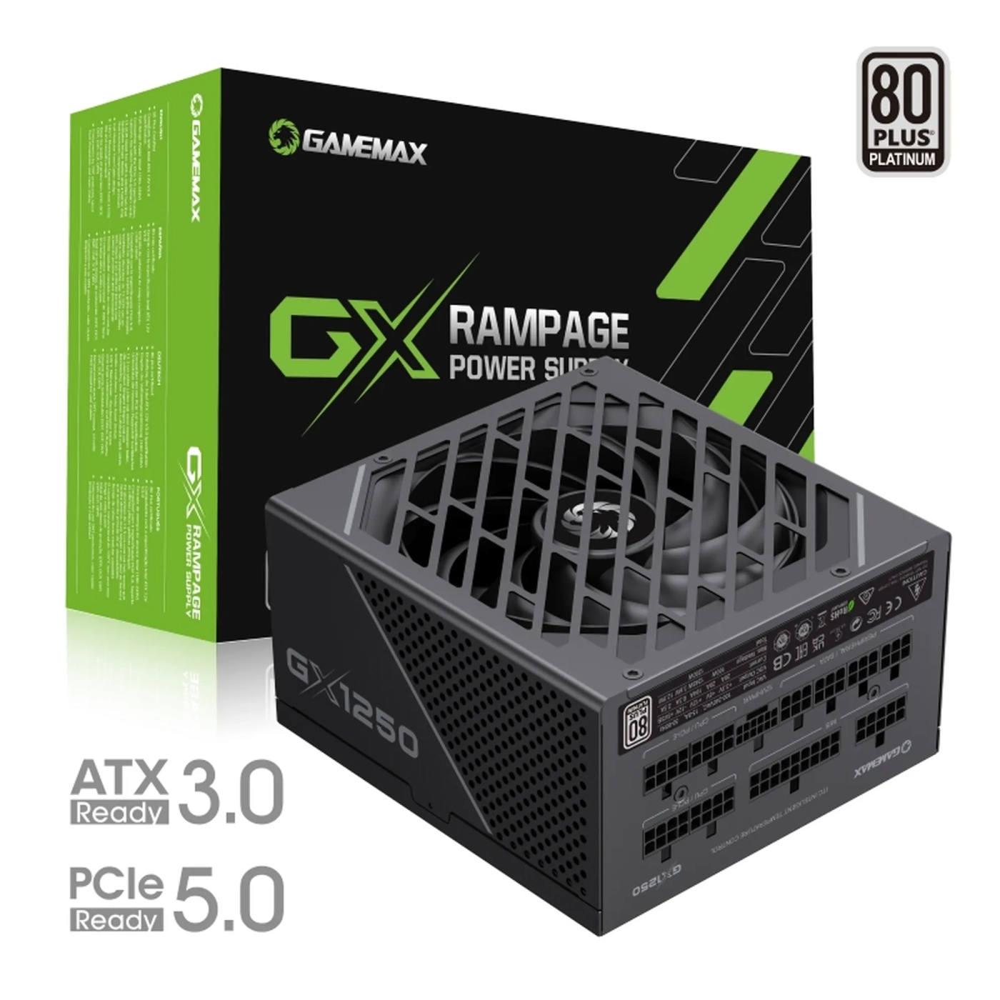 Купити Блок живлення GameMax GX-1250 Pro BK - фото 10