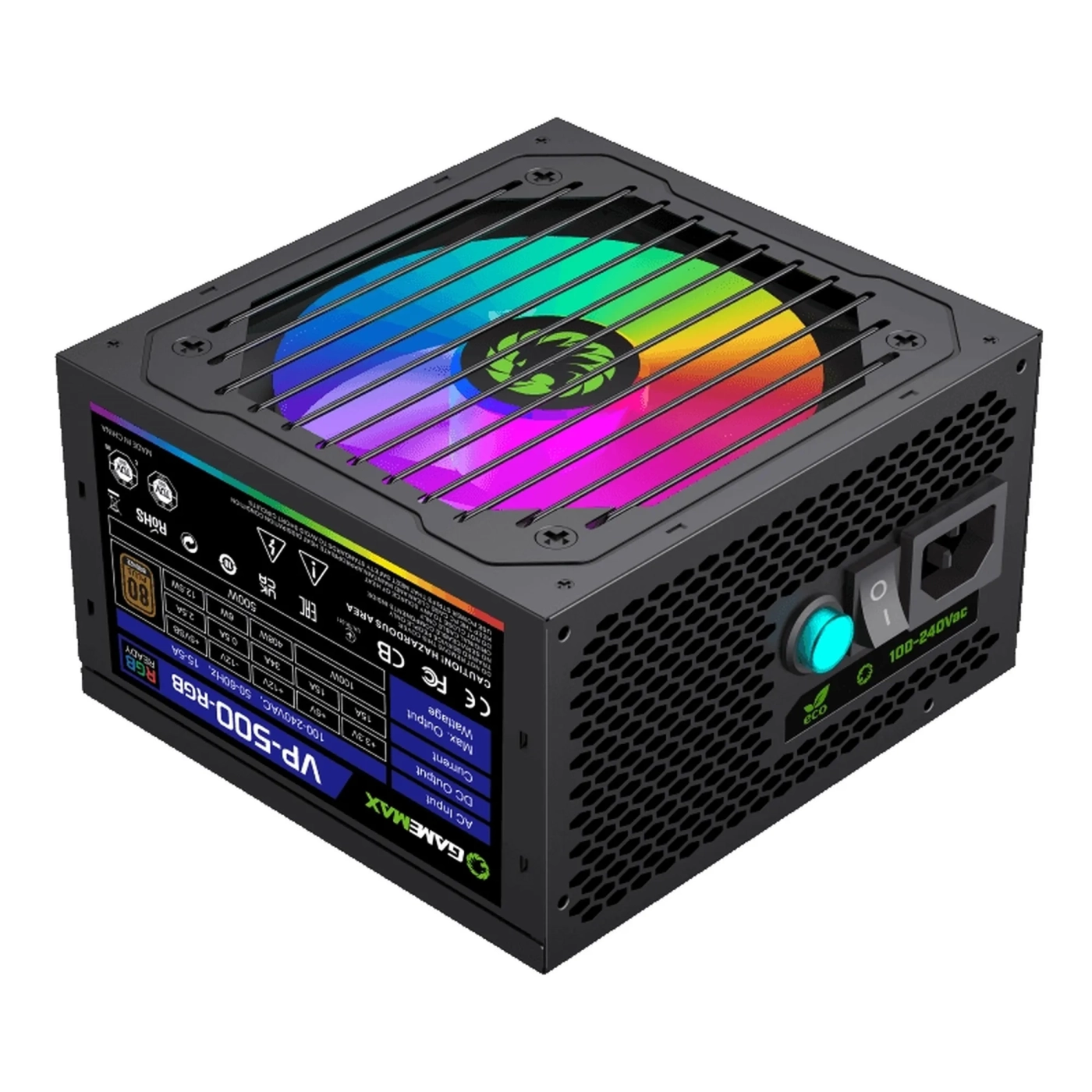 Купить Блок питания GameMax VP-500-RGB - фото 4