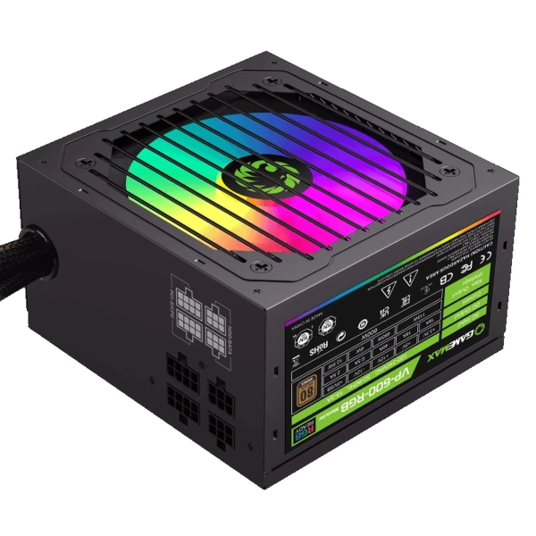 Купити Блок живлення GameMax VP-600-RGB-M (VP-600-M-RGB) - фото 1