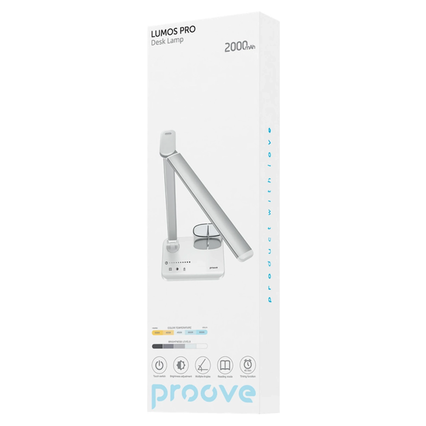 Купити Настільна лампа Proove Lumos Pro Silver (PLLMP0010002) - фото 3