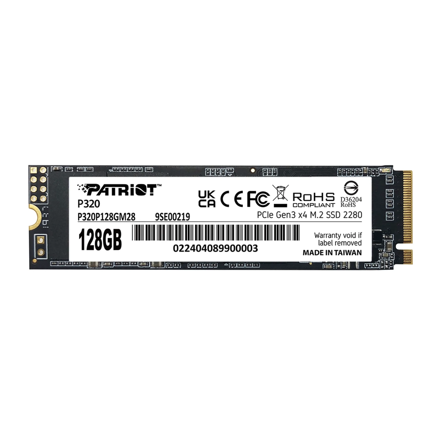 Купить SSD диск Patriot P320 128GB M.2 (P320P128GM28) - фото 1