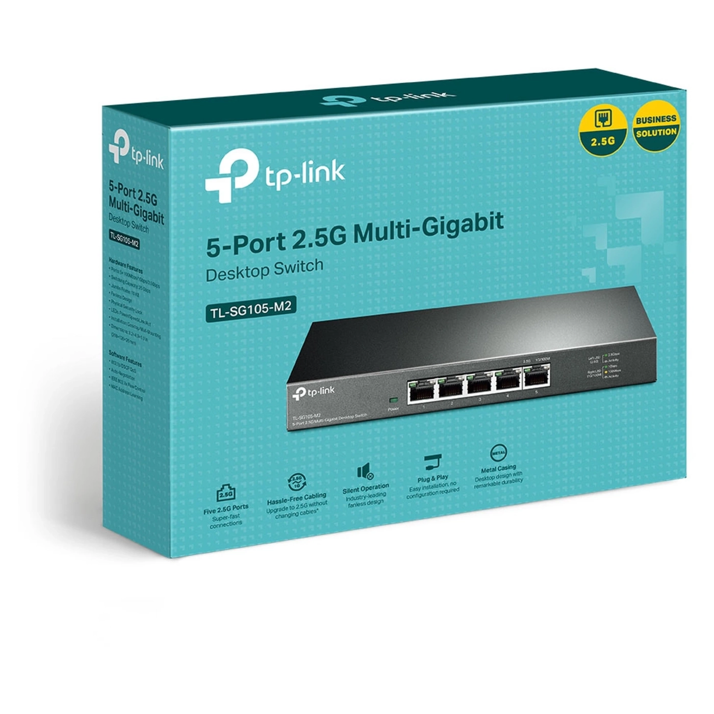 Купити Комутатор TP-LINK TL-SG105-M2 - фото 4