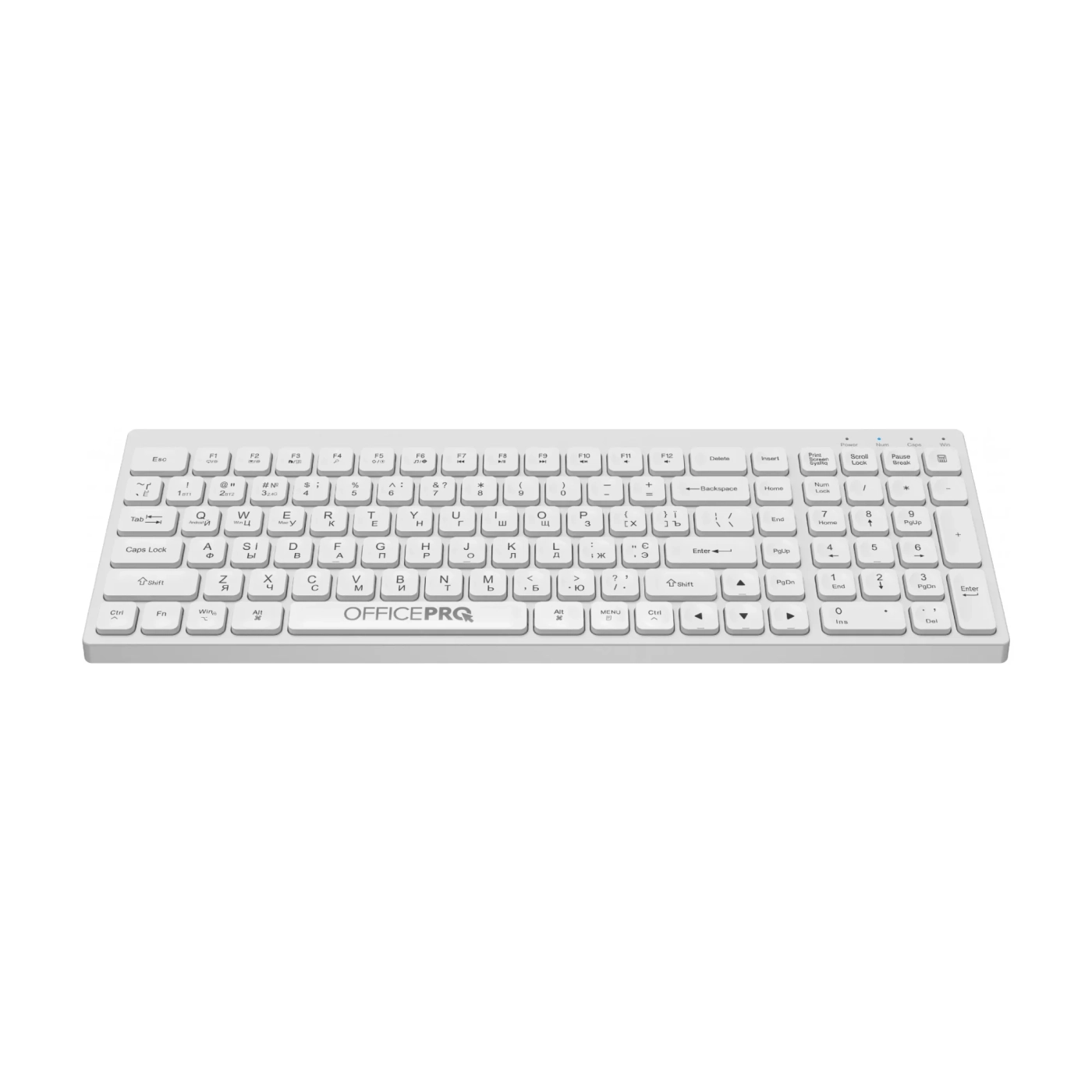 Купити Клавіатура OfficePro SK985W White - фото 2