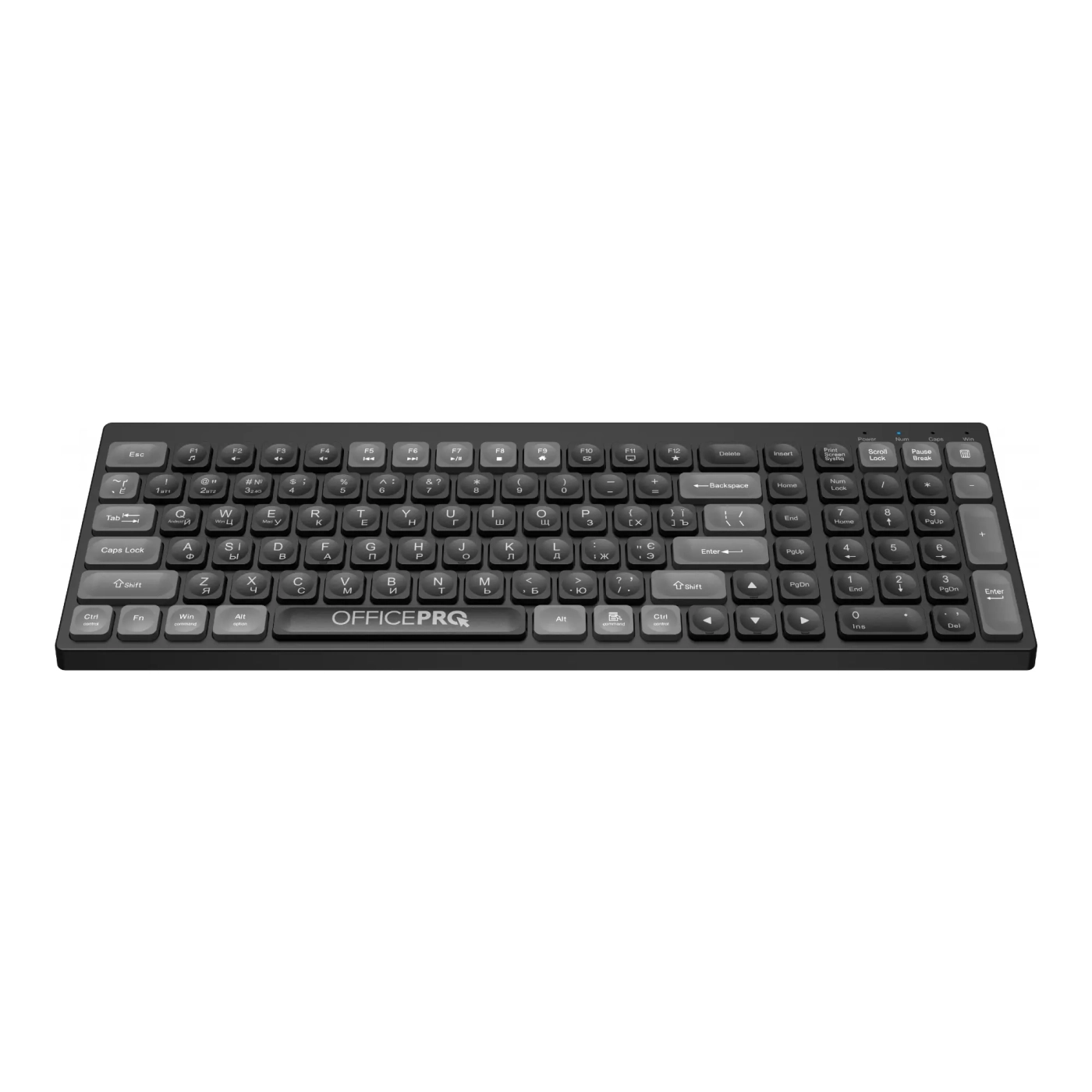 Купити Клавіатура OfficePro SK985B Black - фото 2