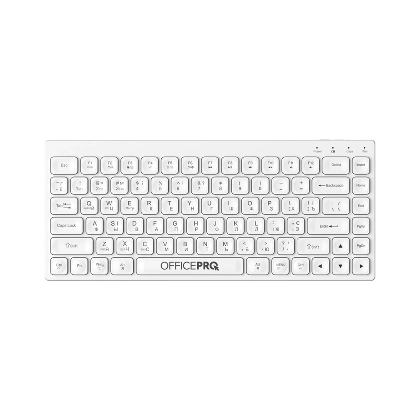 Купити Клавіатура OfficePro SK955W White - фото 1