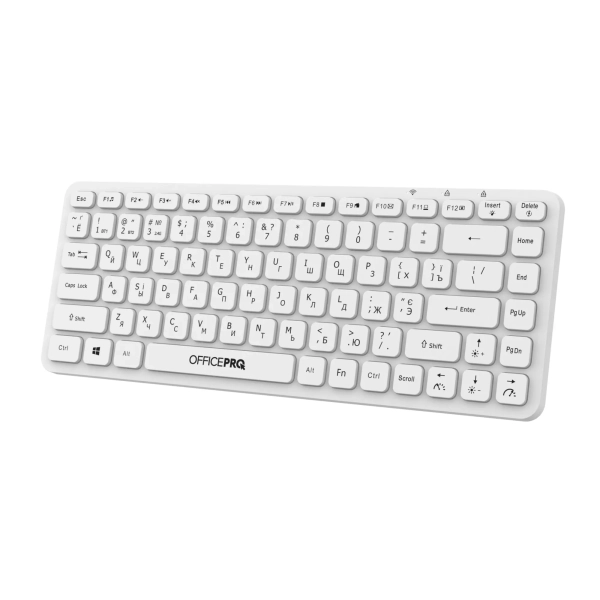Купити Клавіатура OfficePro SK790W White - фото 4
