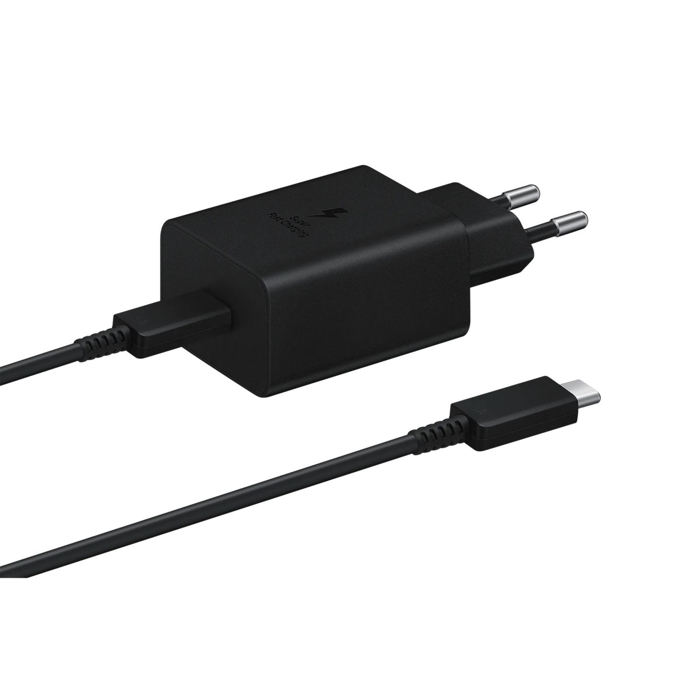 Купити Адаптер живлення Samsung 45W USB-C з кабелем (EP-T4510XBEGEU) - фото 1