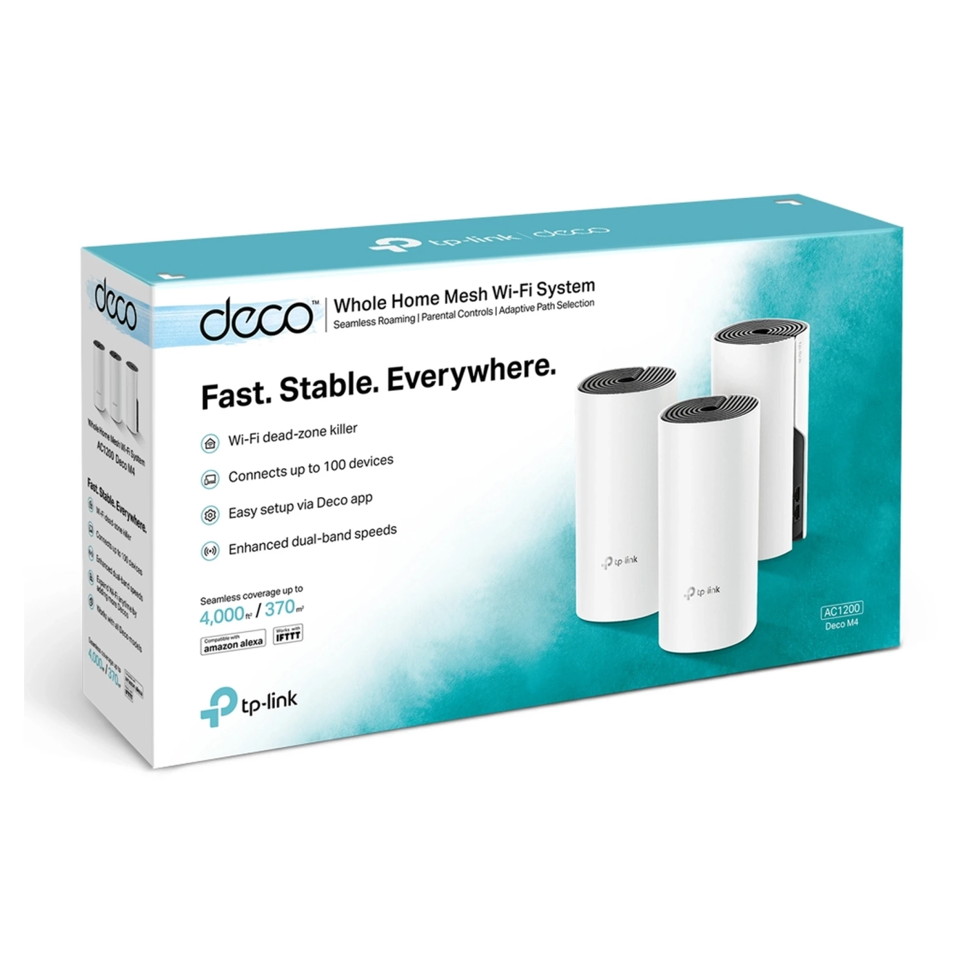 Купить Маршрутизатор TP-LINK Deco M4 (3-PACK) - фото 5