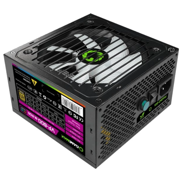 Купити Блок живлення Gamemax 800W (VP-800-RGB) - фото 1