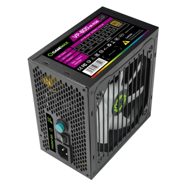 Купити Блок живлення Gamemax 800W (VP-800-RGB) - фото 6