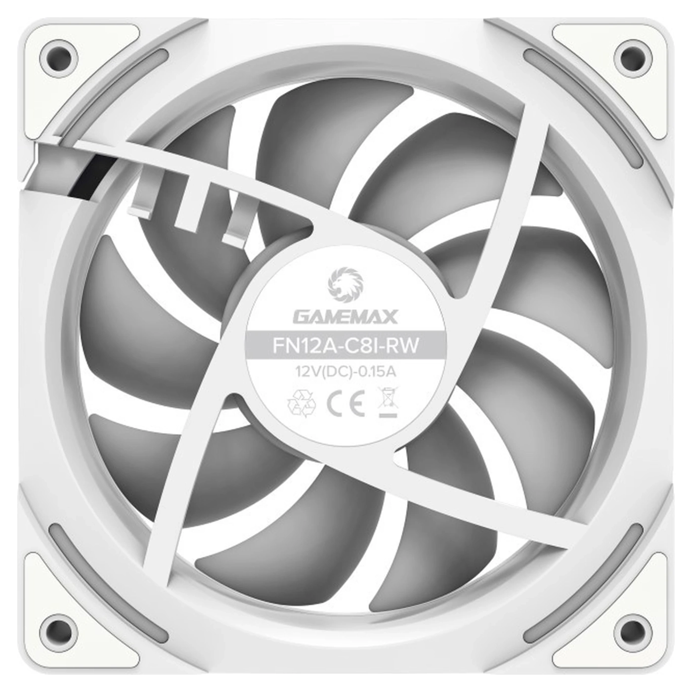 Купити Вентилятор Gamemax KF300R WH - фото 5