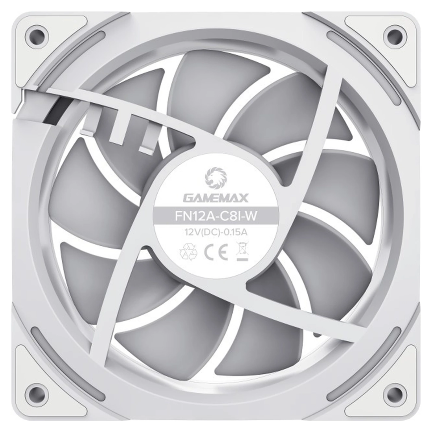 Купити Вентилятор Gamemax KF300 WH - фото 5