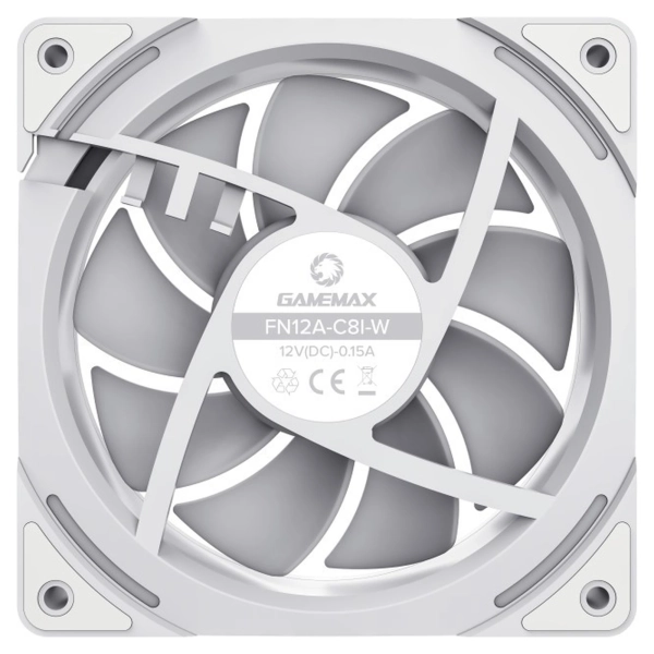 Купити Вентилятор Gamemax KF300 WH - фото 5