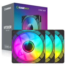 Купити Вентилятор Gamemax KF300 BK - фото 7
