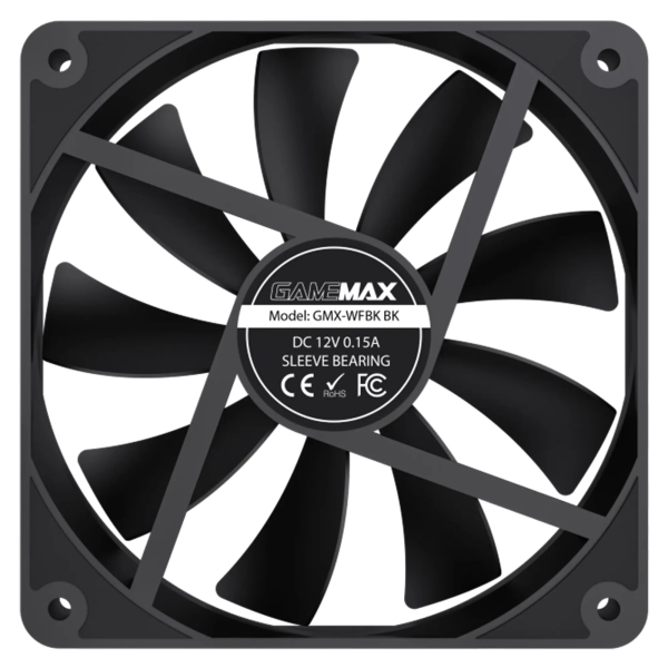 Купить Вентилятор Gamemax GMX-WFBK-BK - фото 5