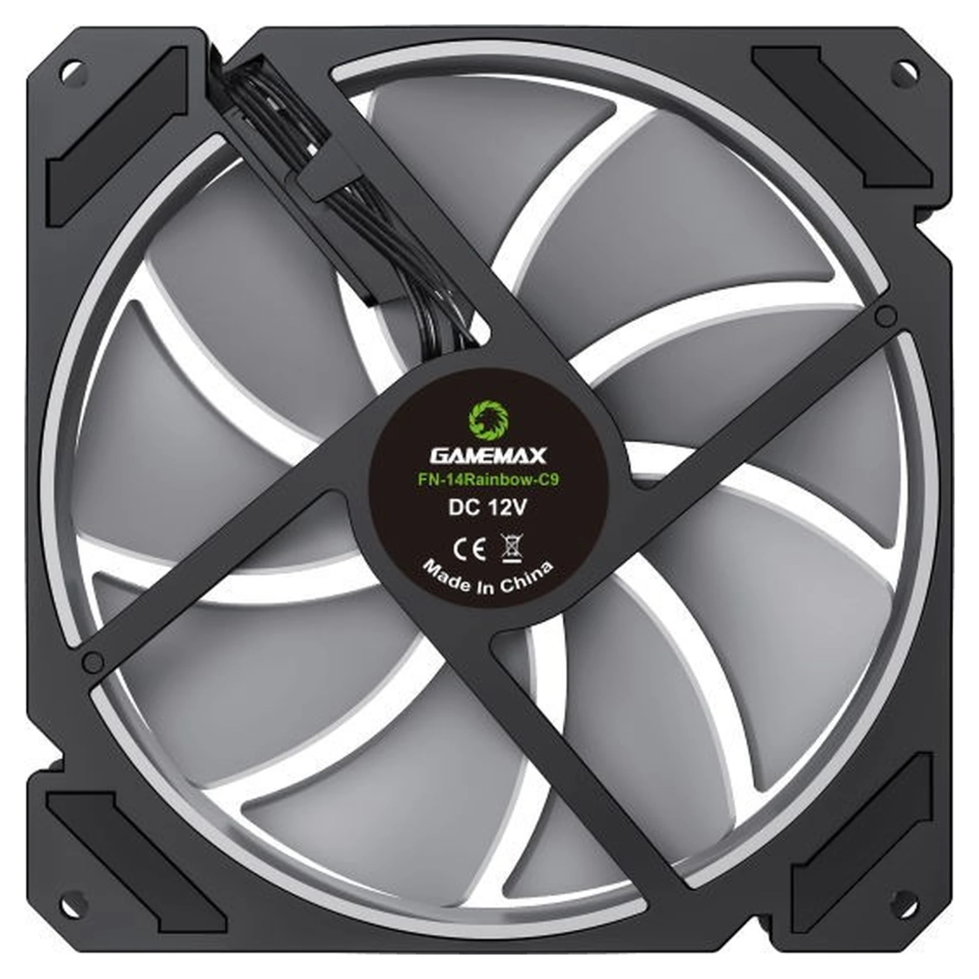 Купити Вентилятор Gamemax FN-14Rainbow-C9 - фото 7