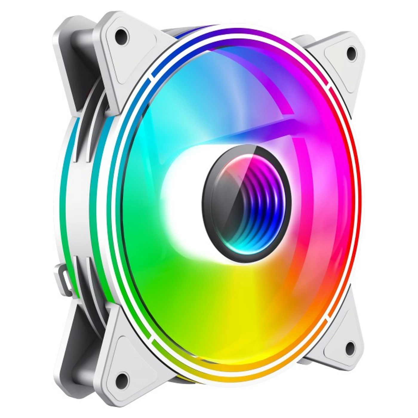 Купити Вентилятор Gamemax FN-12Rainbow-Q-Infinity WT - фото 2
