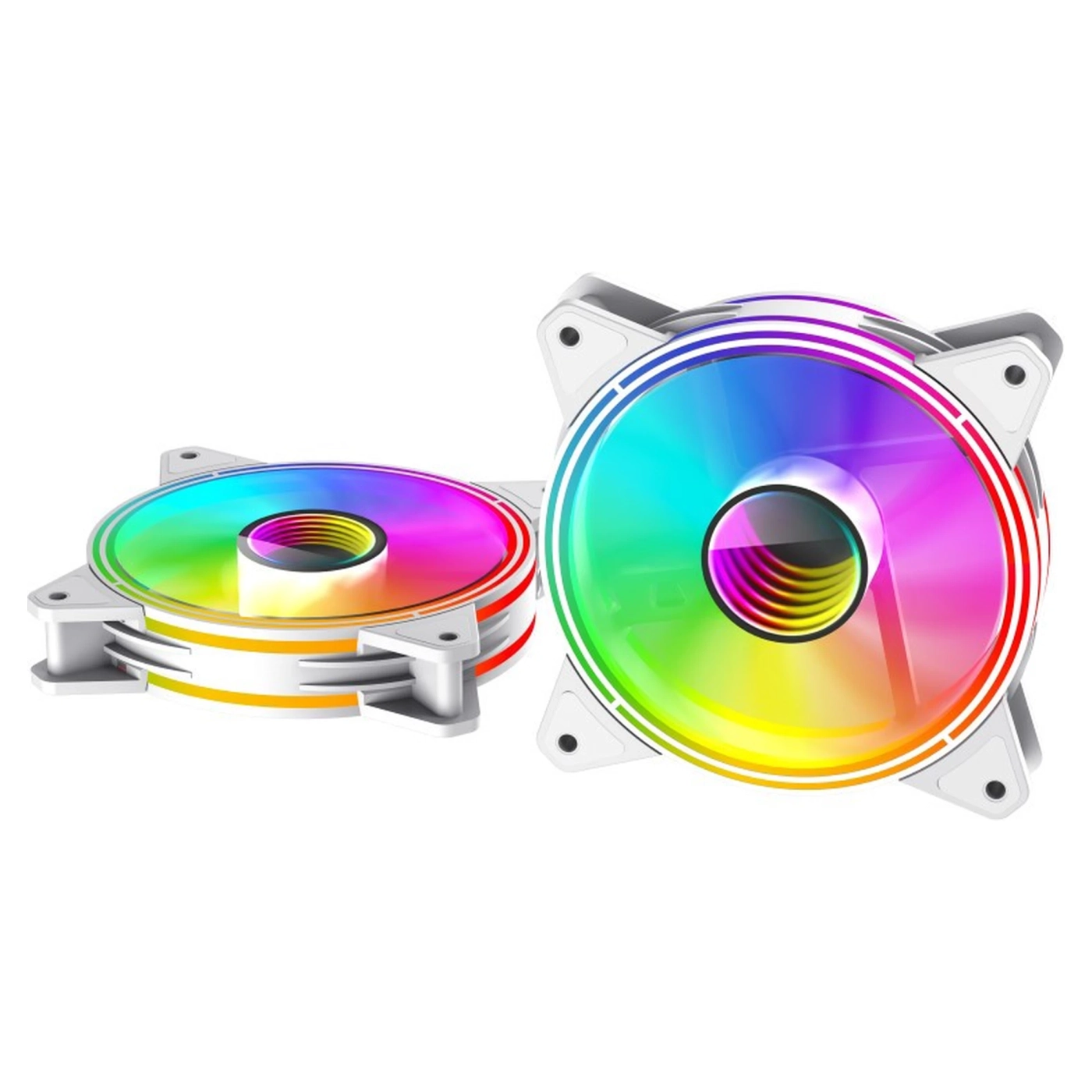 Купити Вентилятор Gamemax FN-12Rainbow-Q-Infinity WT - фото 6