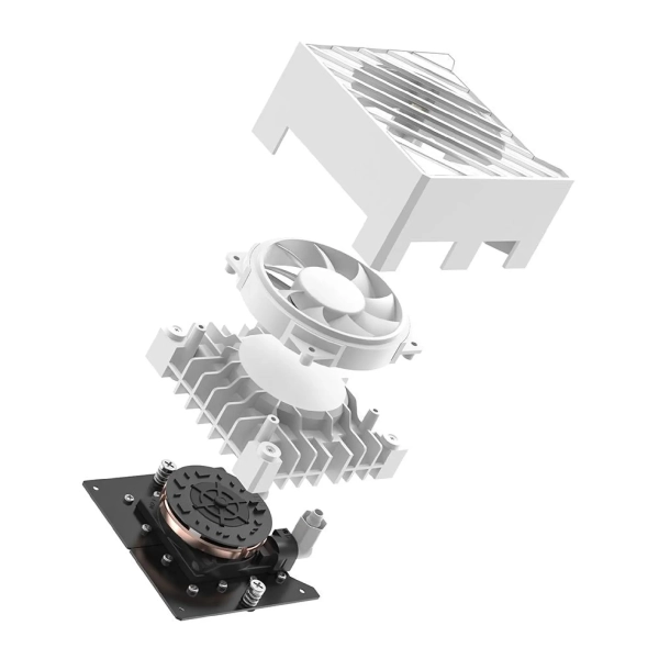 Купити Система водяного охолодження ID-Cooling DASHFLOW 360 XT LITE WHITE - фото 6